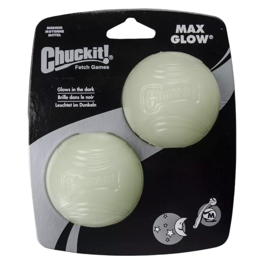 Chuckit! Max Glow M (2 szt.)