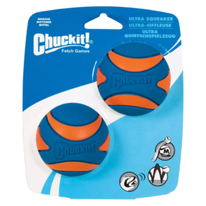 Chuckit! Ultra Squeaker Ball M (2 szt.)