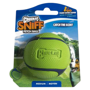 Chuckit! Sniff Fetch Ball Peanut Butter M